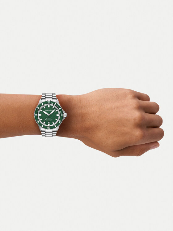 Emporio Armani Emporio Armani Laikrodis Sea Explorer AR60088 Sidabrinė