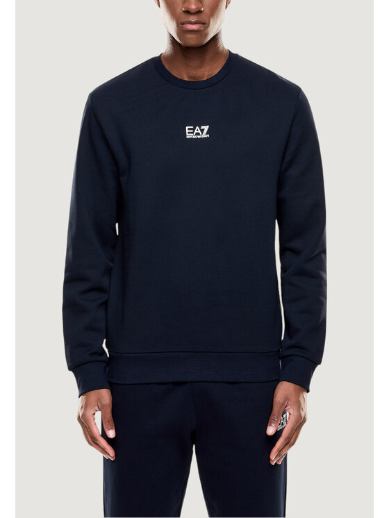 EA7 Emporio Armani EA7 Emporio Armani Felpa 8NPM34 PJVTZ Blu Casual Fit