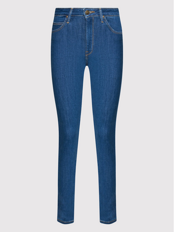 Lee Lee Jeansy Scarlett L626OPOR 112145308 Granatowy Skinny Fit