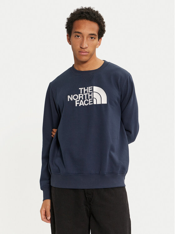 The North Face The North Face Pulóver Drew Peak NF0A89EK Sötétkék Regular Fit