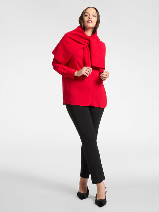 Elena Mirò Elena Mirò Camicia 5167P000239N016 Rosso Regular Fit