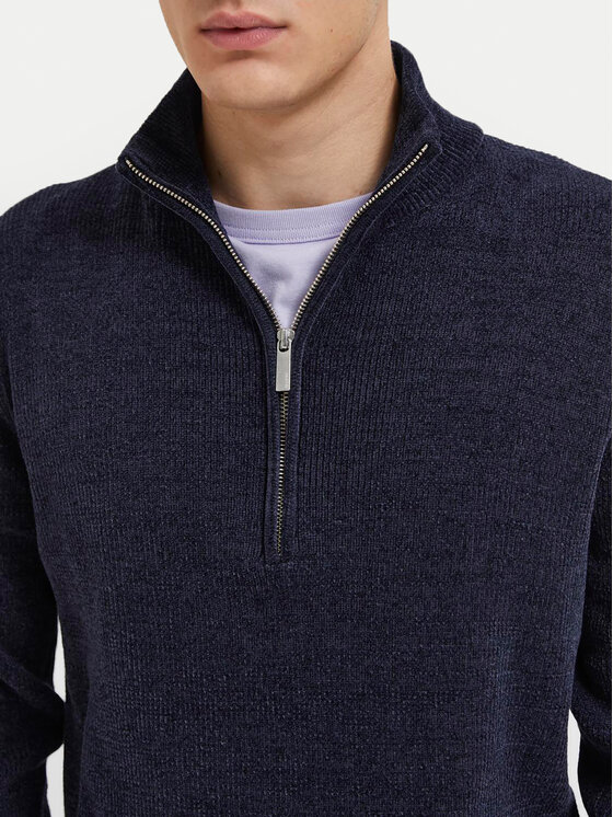 Selected Homme Selected Homme Pulover Rodney 16087985 Bleumarin Regular Fit