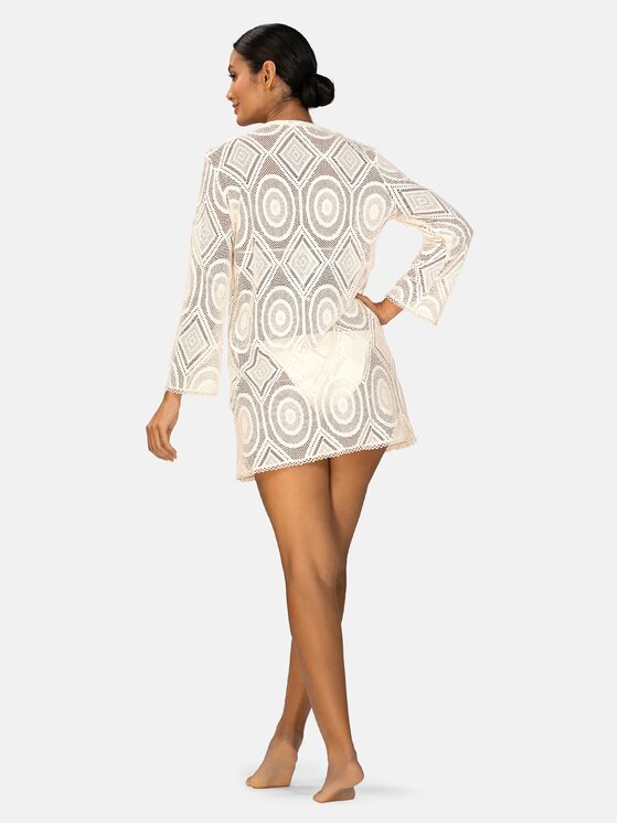 Feba Feba Vestito da spiaggia F235 Écru