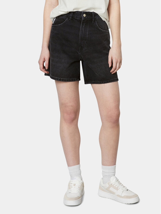 Marc O'Polo Denim Marc O'Polo Denim Džínové šortky 443 9101 13031 Černá Relaxed Fit