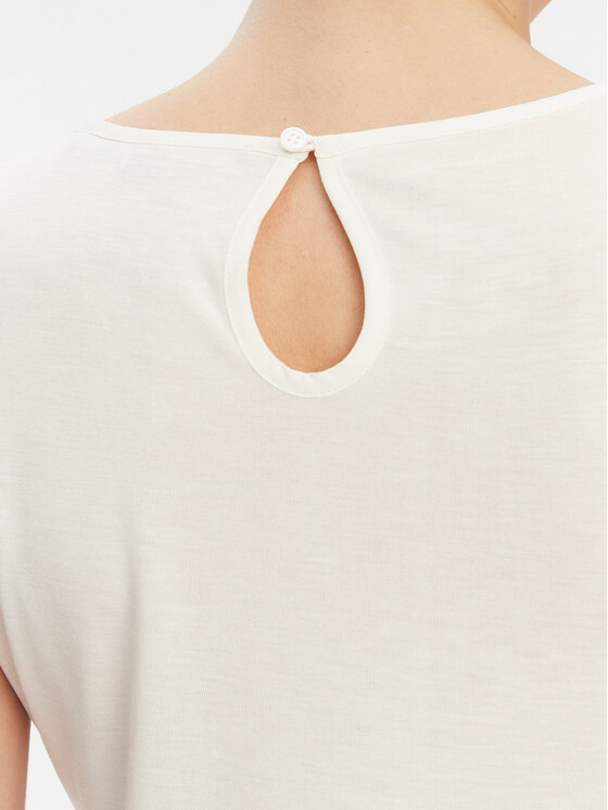 French Connection French Connection Bluse 762ZA Écru Regular Fit