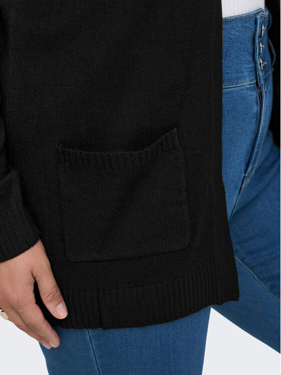 ONLY Carmakoma ONLY Carmakoma Ζακέτα 15219653 Μαύρο Regular Fit