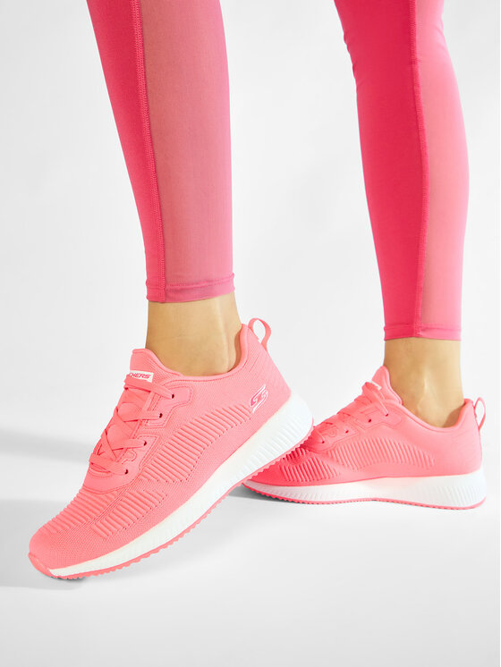 Skechers Skechers Sneakersy BOBS Sport Squad 33162/NPNK Růžová