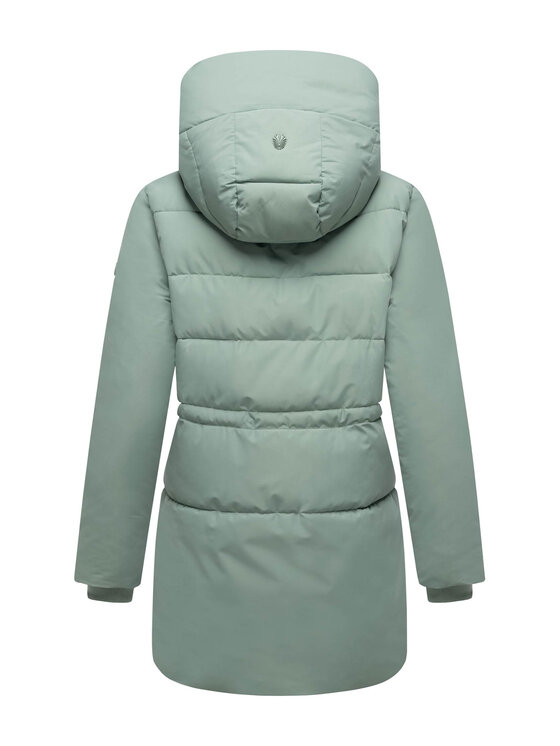 Marikoo Marikoo Kurtka zimowa Delilah Zielony Regular Fit