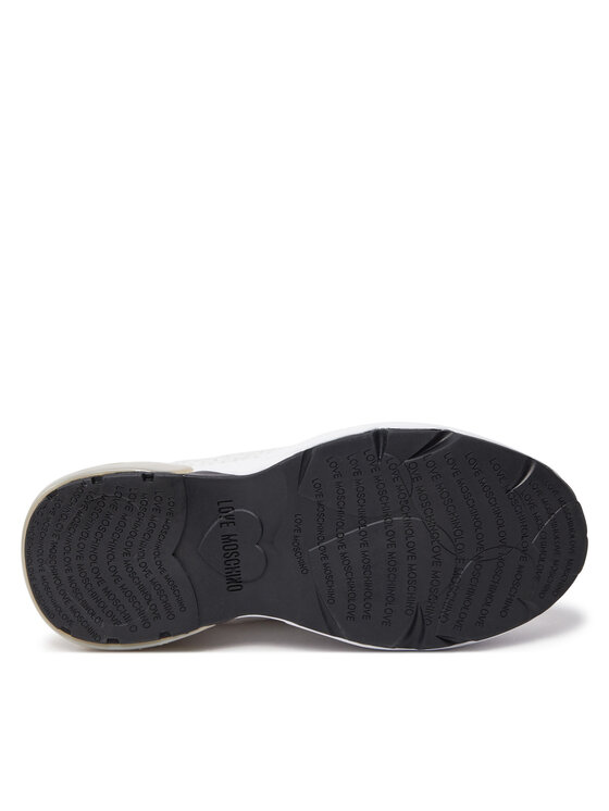 LOVE MOSCHINO LOVE MOSCHINO Sneakersy JA15655G0IIQD10A Biały