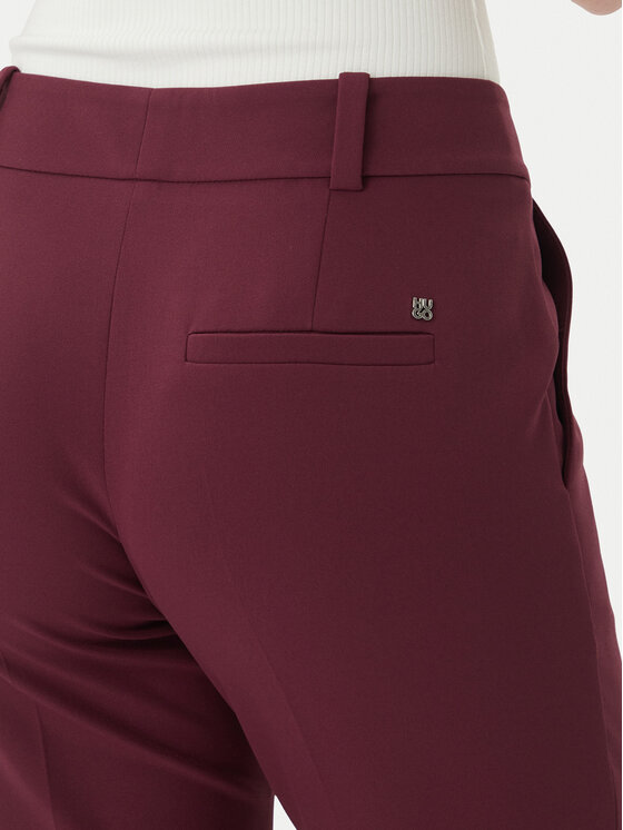 HUGO HUGO Текстилни панталони Hedima-1 50544742 Виолетов Slim Fit