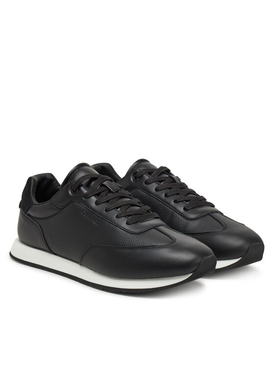 Calvin Klein Calvin Klein Tenisice Low Top Lace Up Tmbl Lth HM0HM01804 Crna