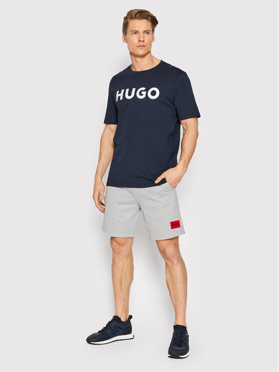 HUGO Hugo Póló Dulivio 50467556 Sötétkék Regular Fit
