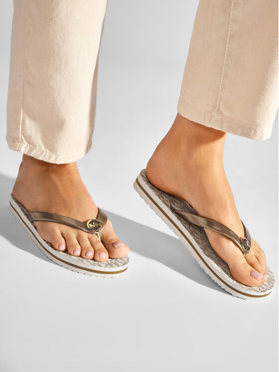 Michael kors eva flip on sale flops