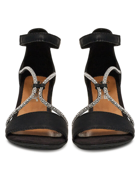 Rieker Rieker Sandali 64654-00 Nero