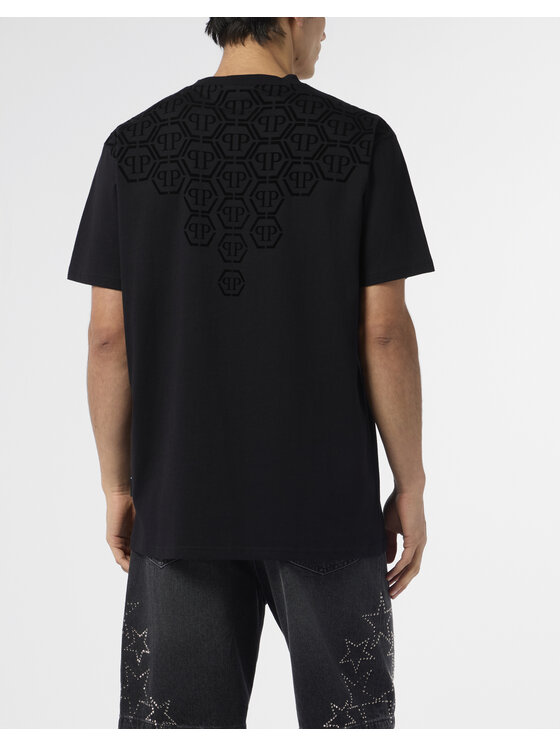 PHILIPP PLEIN PHILIPP PLEIN T-Shirt 29719 Czarny Regular Fit