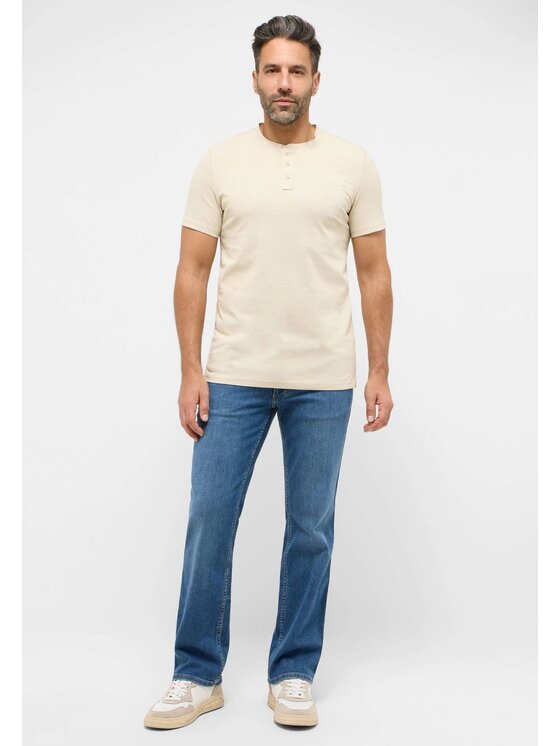 Mustang Mustang T-shirt Style Austin Beige Regular Fit