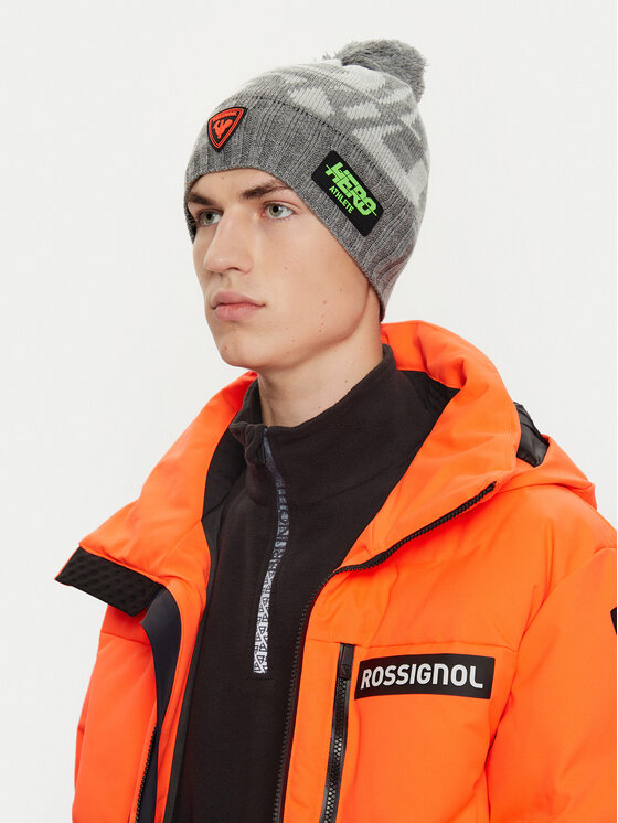 Czapka Rossignol, Szare, RLNMH02