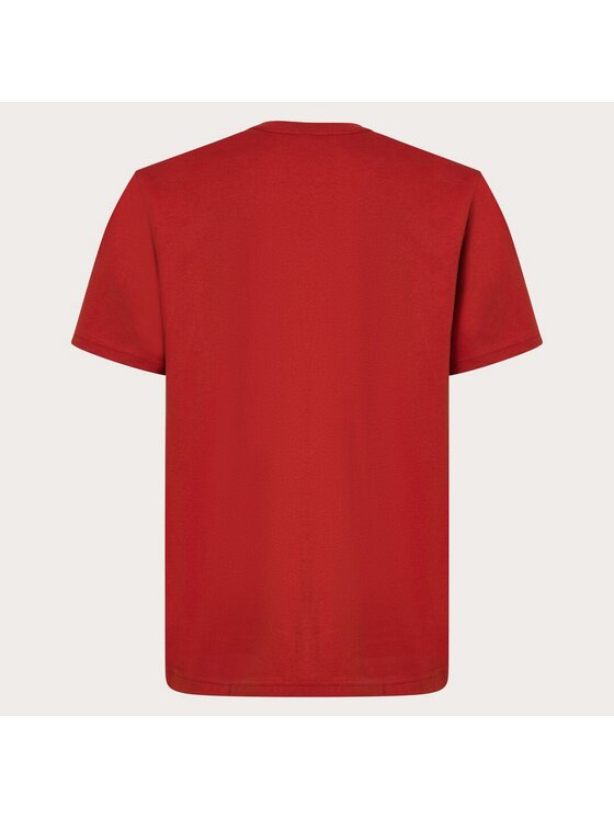 Oakley Oakley T-Shirt FOA404900 Czerwony Regular Fit