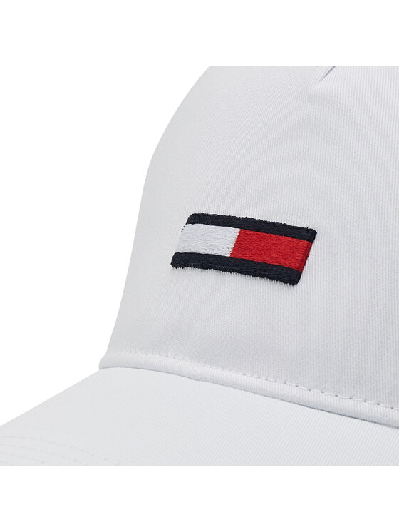 Tommy Jeans Tommy Jeans Шапка с козирка Tjm Flag Cap AM0AM08496 Бял