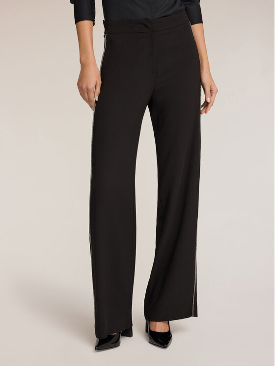 Motivi Motivi Pantaloni di tessuto P054Q004456N033 Nero Over Fit