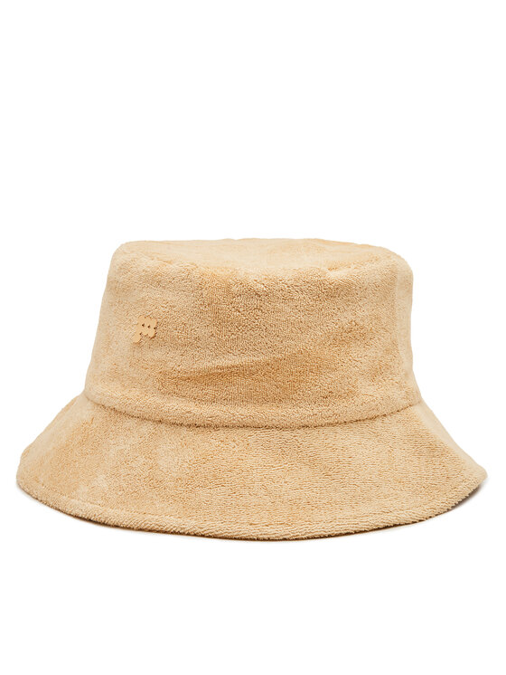 Pălărie Pangaia Towelling Bucket Bej