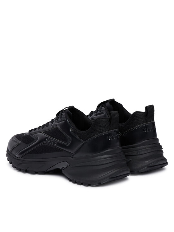 Calvin Klein Calvin Klein Laisvalaikio batai Hike Runner Ckstripe Met Mix Mat HM0HM02341 Juoda