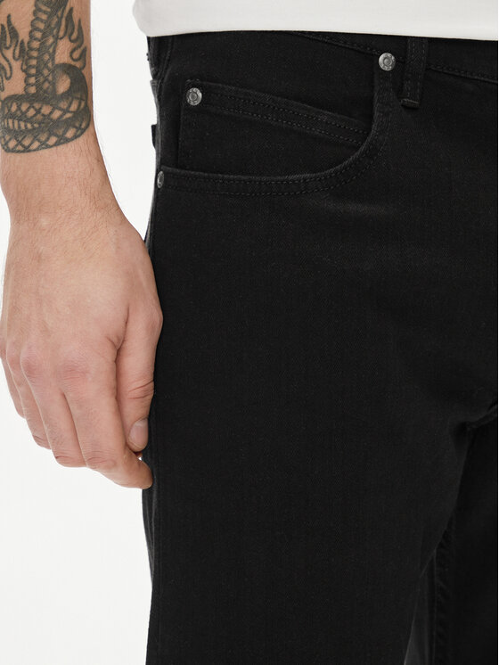 Lee Lee Jeansy Rider 112140635 Czarny Slim Fit