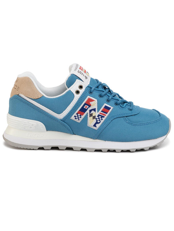 New Balance Sneakersy WL574SOG Modr Modivo.cz