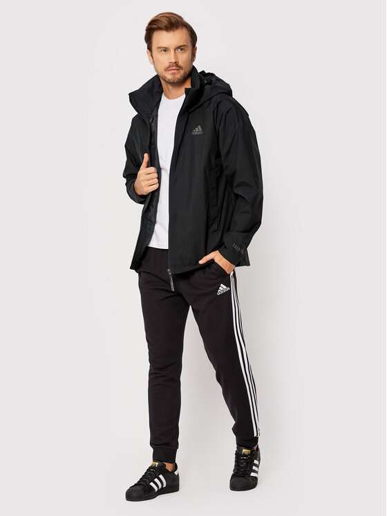 adidas adidas Větrovka Terrex Traveer RAIN.RDY HG6016 Černá Relaxed Fit