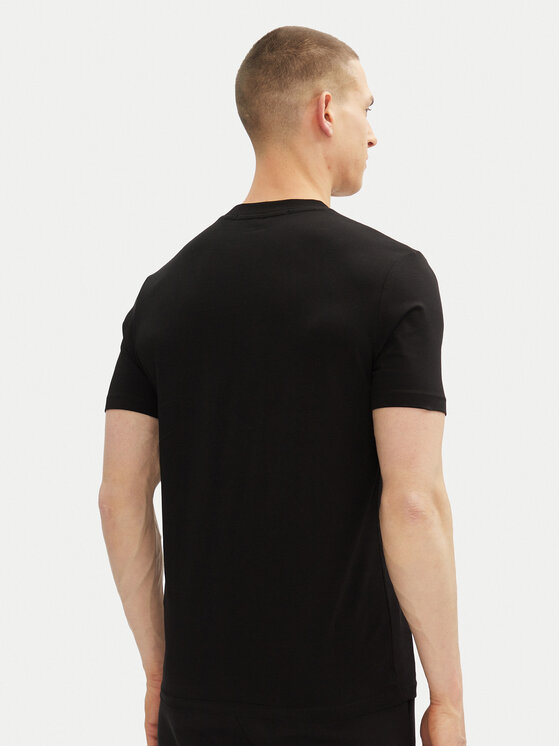 KARL LAGERFELD KARL LAGERFELD Póló 755400 552235 Fekete Regular Fit