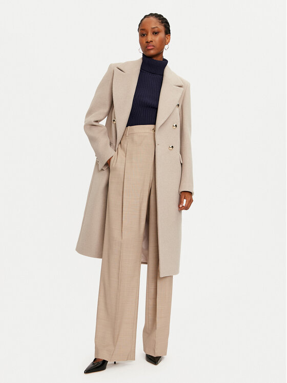 Maryley Maryley Übergangsmantel 24IB810/15CA Beige Regular Fit