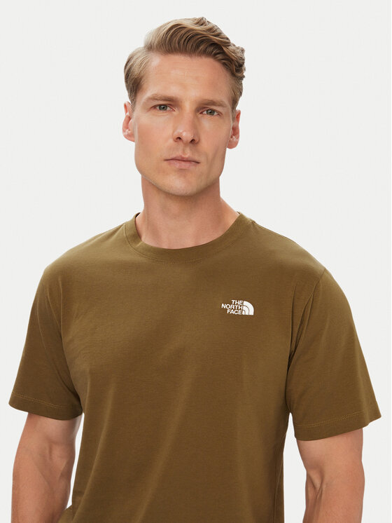 The North Face The North Face Tričko Evolution Simple Dome NF0A8CZ2 Zelená Regular Fit