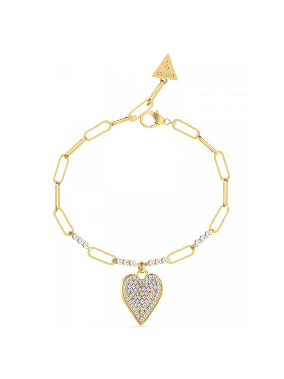 Guess Guess Bransoletka JUBB03248JWYGS Złoty