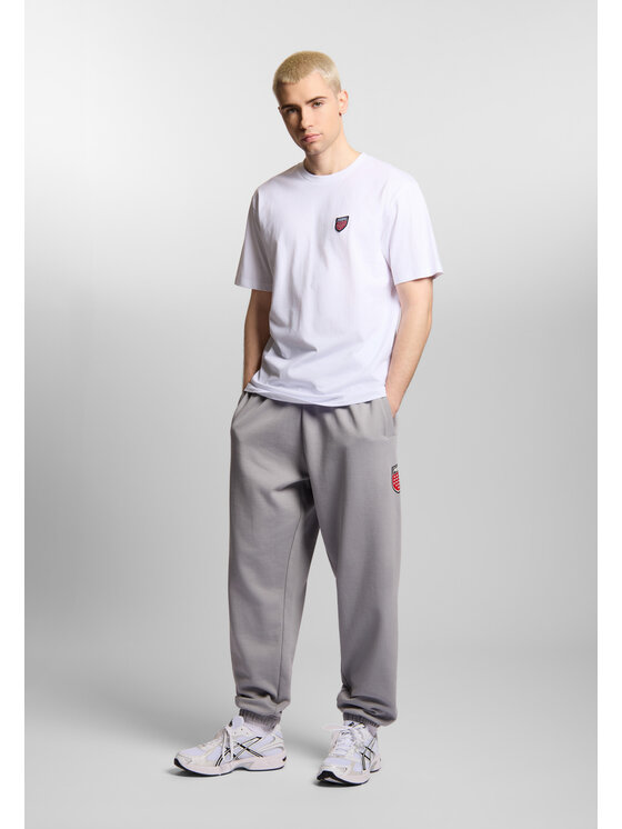 PROSTO. PROSTO. T-Shirt Small Shield KL261MTEE1072 Biały Regular Fit