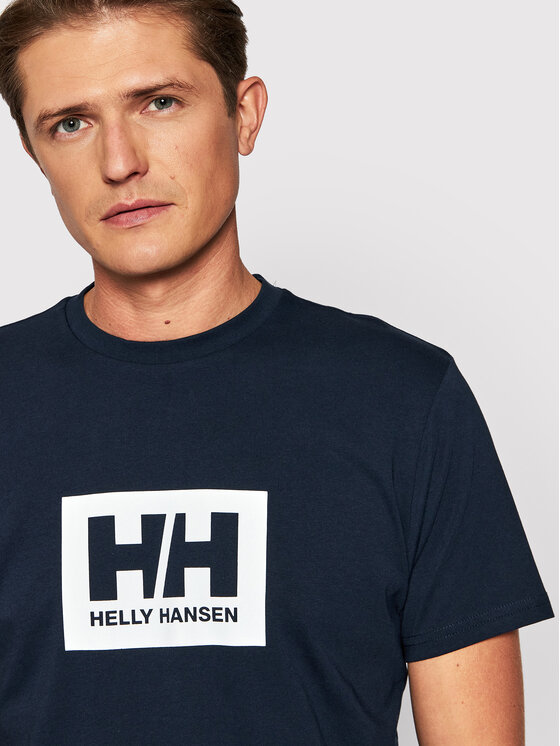 Helly Hansen Helly Hansen T-shirt Box 53285 Tamnoplava Regular Fit