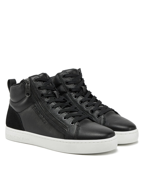Calvin Klein Jeans Calvin Klein Jeans Sneakers Classic Cupsole Zip Mid In YM0YM01156 Nero