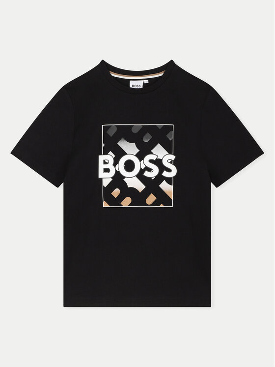 Boss Majica J51219 D Črna Regular Fit