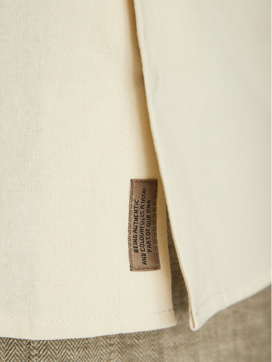 Blend Blend Košile 20717697 Béžová Regular Fit