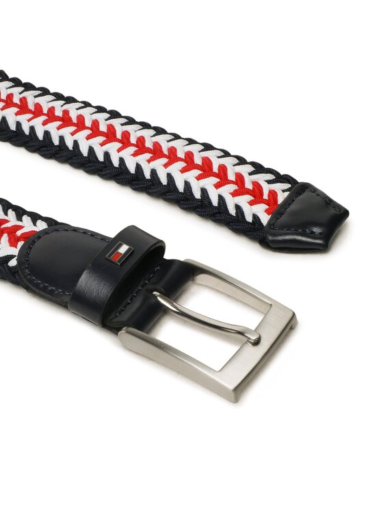 Tommy Hilfiger Tommy Hilfiger Pánský pásek Adan 3.5 Elastic AM0AM10842 Barevná
