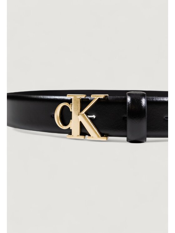 Calvin Klein Calvin Klein Cintura da donna CK BUCKLE 30MM FIXED BELT Nero