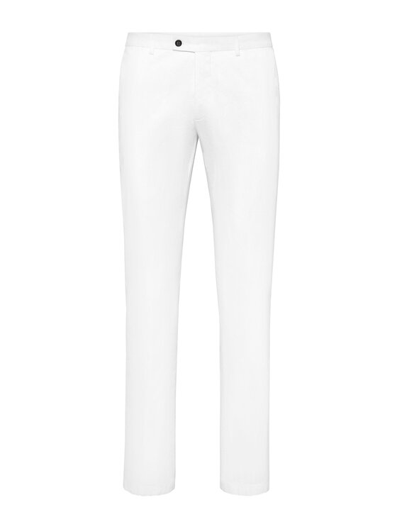 PHILIPP PLEIN PHILIPP PLEIN Pantaloni chino 20139 Bianco Chino Fit