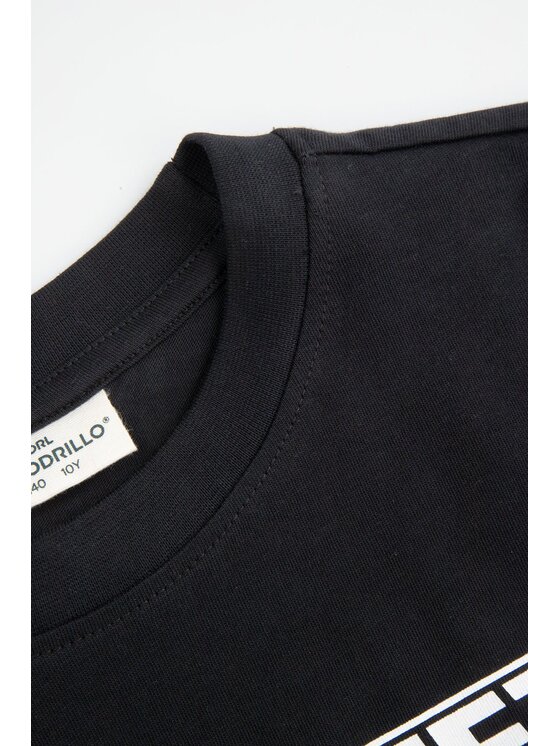 Coccodrillo Coccodrillo T-Shirt ZC5143215LBD-021 Czarny Regular Fit