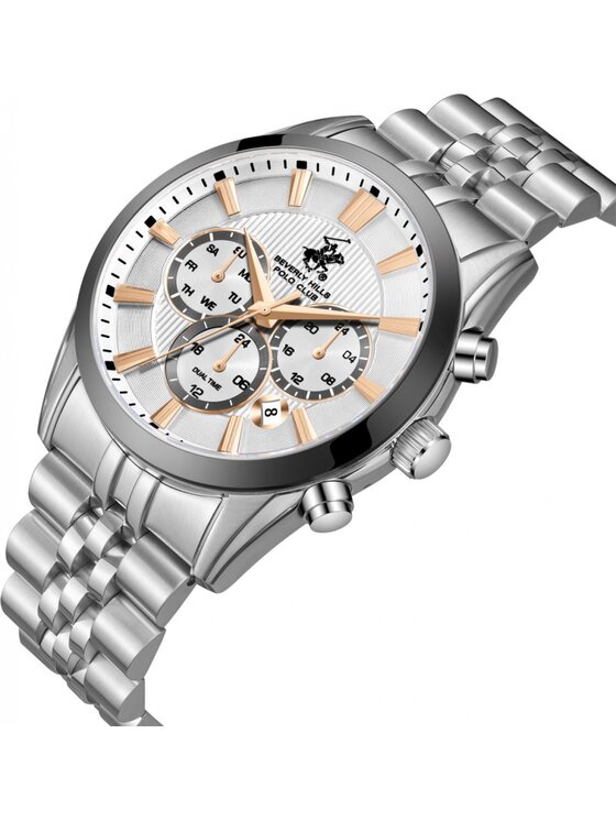 Beverly Hills Polo Club Beverly Hills Polo Club Zegarek BP3782X.330 Szary