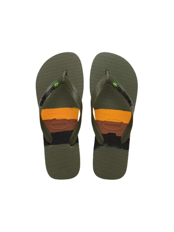 Japonki Havaianas, Rozmiar 35/36, Zielone, HAVAIANAS Infradito Donna 4147965.0869 Verde
