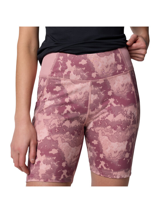 Columbia Columbia Pantaloncini sportivi Columbia Boundless Trek 1/2 Tight Rosa Regular Fit