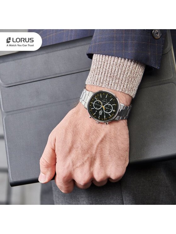 Lorus Lorus Zegarek RM355FX9 Srebrny