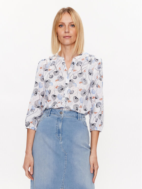 Olsen Cămașă 12001795 Albastru Regular Fit