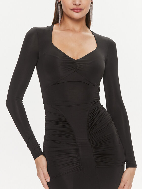 Marciano Guess Marciano Guess Večerní šaty 4RGK1D 6262Z Černá Regular Fit