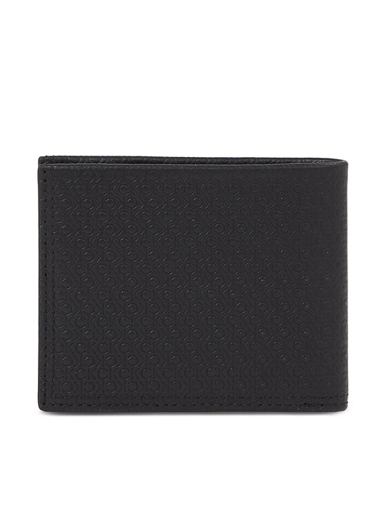 Calvin Klein Calvin Klein Moška denarnica Minimalism Bifold 6Cc W/Bill K50K510894 Črna