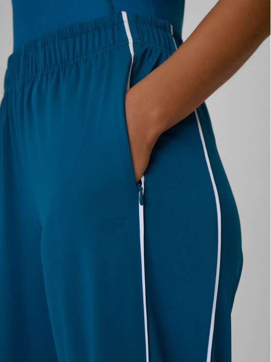 4F 4F Spodnie dresowe AQUA FORCE Turkusowy Loose Fit